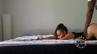 Анал между сисек